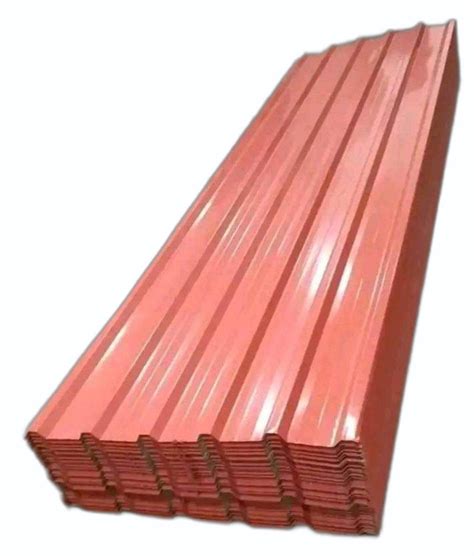 0 50mm MS Color Coated Roofing Sheet At Rs 110 Kg MS Roofing Sheet In