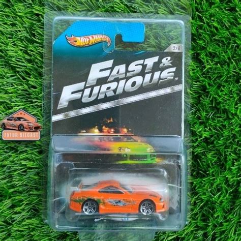 Jual Hot Wheels Fast Furious Toyota Supra Orange Wing Silver Fast Furious Shopee Indonesia