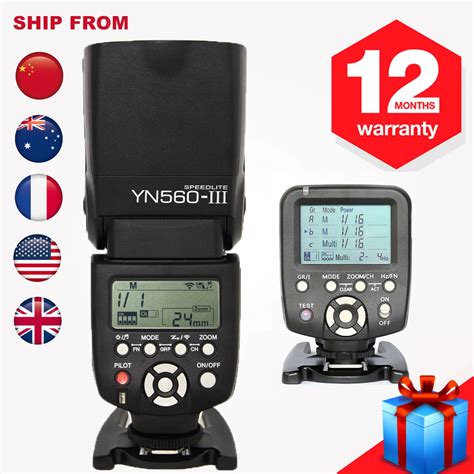 Yongnuo YN560III YN560 III Wireless Manual Flash Speedlite YN 560TX