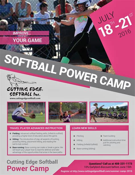 Youth Softball Pitching Camps at Jenny Collier blog