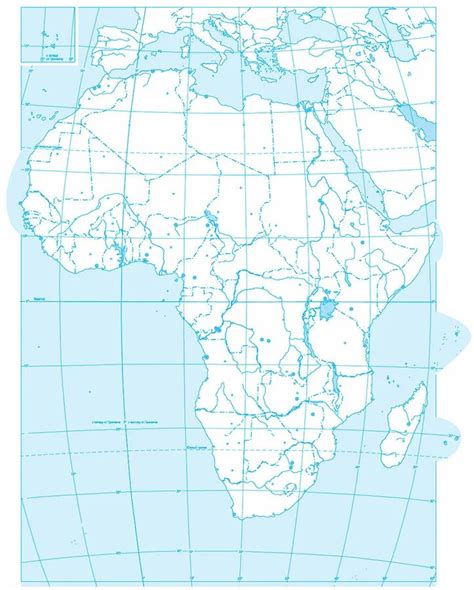 Контурная карта 10 11 класс африка | Shtampik.com