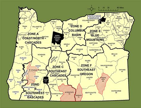 Mountain Lion Habitat Map