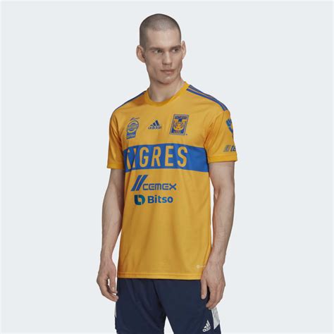 Adidas Jersey Uniforme De Local Tigres Uanl 2223 Amarillo Adidas