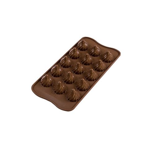 Moule à Chocolat 15 Sphères Torsadées Easy Choc Silicone Spécial