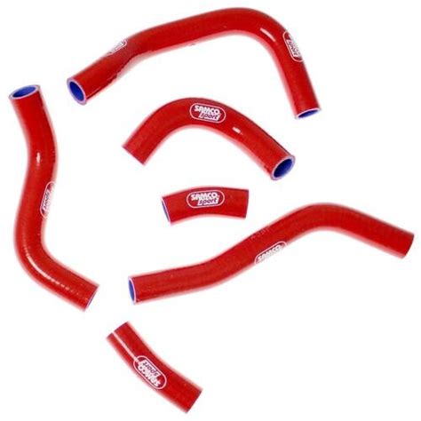 Samco Sport Honda Red Off Road Radiator Hose Kit CRF 450 R OEM Design