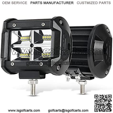 Led Light Bar 4 Inch 48w Led Light Pods Spot Led Bar Dual Rows Off Road