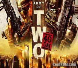 Army of Two - The 40th Day (Europe) ROM (ISO) Download for Sony ...