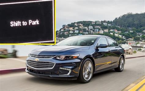 how to fix shift to park message chevy malibu