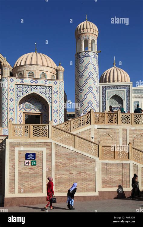 Uzbekistan Samarkand Hazrat Khizr Mosque Islam Karimov Mausoleum