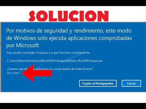 No Deja Instalar Programas Este Modo De Windows Solo Ejecuta