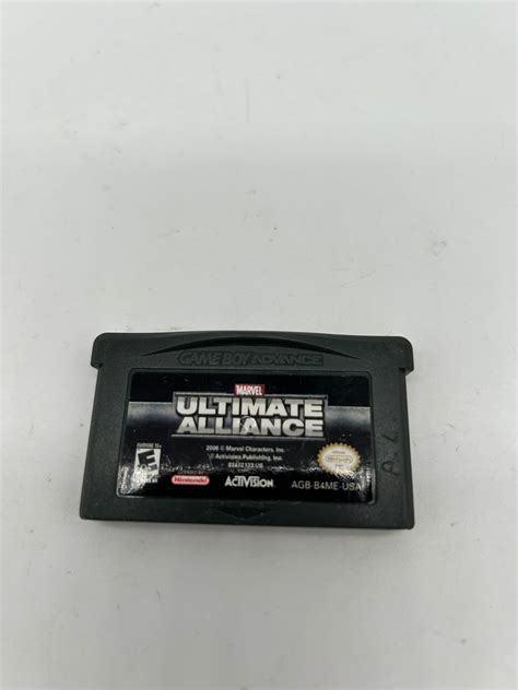 nintendo game boy advance gba marvel ultimate alliance pixel