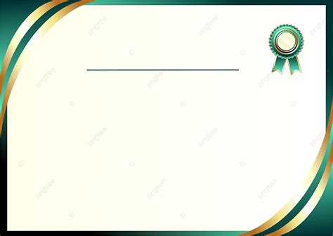 premium background certificate  gold  green vector certificate