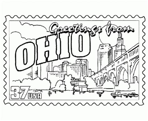 Ohio State Buckeyes Coloring Pages - Coloring Home