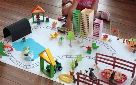 город из бумаги | Поделки, Детские поделки, Дети