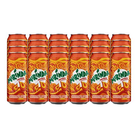 Mirinda Orange Flavoured Soft Drink Can X Ml Superb Hyper