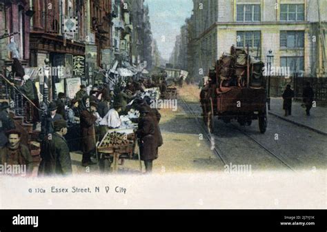 essex street nyc stock photo alamy