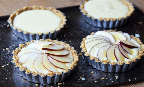 Apple Custard Tart Recipe Great British Chefs