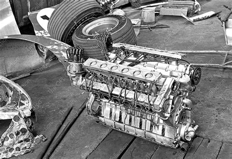 1967 Ferrari 330 P4 Engine Garage Le Mans — The GPL Collection