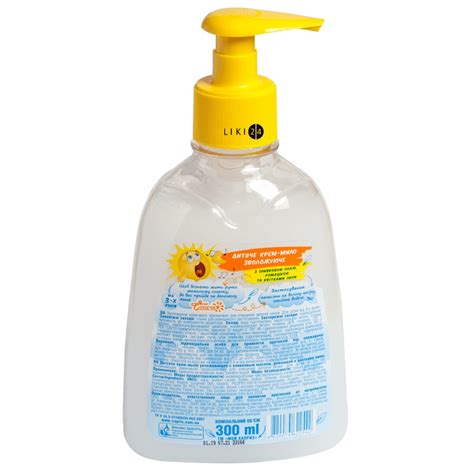 Детское крем-мыло Ясне Сонечко Увлажняющее 300 мл - заказать с ...