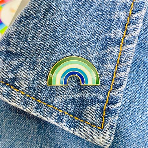 Gay Men Rainbow Pin Gay Men Pride Pin Gay Male Pride Pin Gay Men Flag MLM Pride MLM Pin