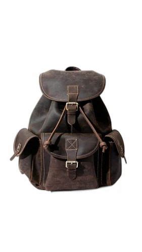 American Tourister Leather Backpack at ₹ 2050/piece in Jaipur | ID ...
