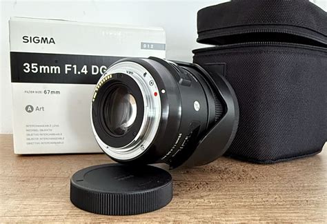 sigma art mm  guter zustand originalverpackung gebraucht