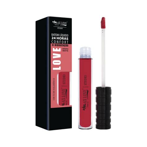 Batom Líquido Matte 24 Horas Confort 751 Max Love Seraphina Make