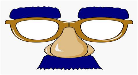 Vector Groucho Marx Glasses, HD Png Download - kindpng