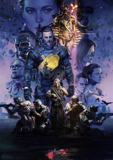 A textless version of the new DS poster : r/DeathStranding