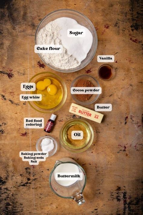 Naked Red Velvet Cake Dollop Of Dough