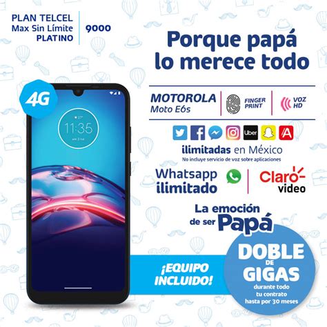 Celebra A Pap Con Plan Telcel Max Sin L Mite Platino