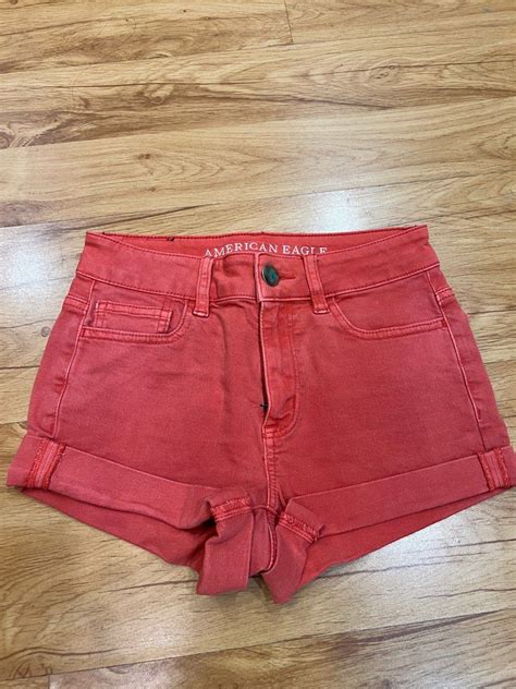 American Eagle Super Stretch Shorts Us 0 On Carousell