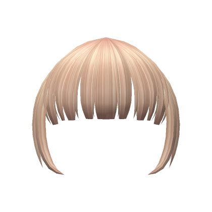 Cute Full Bangs Blonde Roblox Item Rolimon S