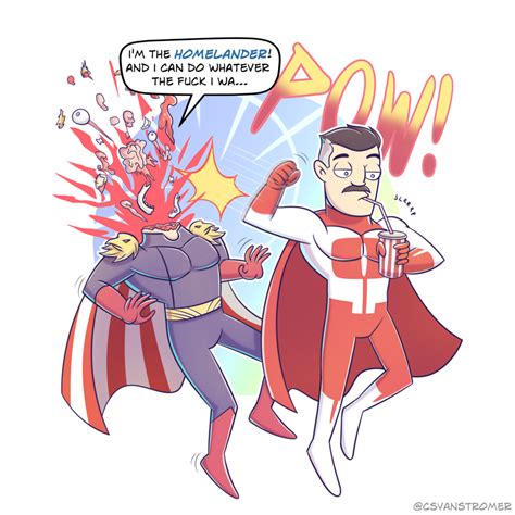 Omni Man Invincible Vs Utopian Jupiters Legacy Vs Homelander The