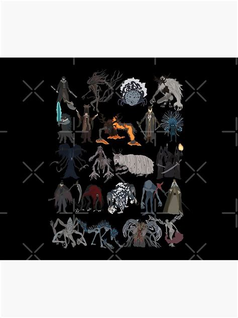 Bloodborne Bosses Tapestry | Bloodborne Shop