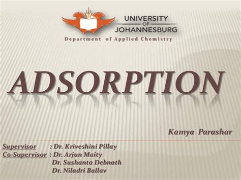 Adsorption presentation