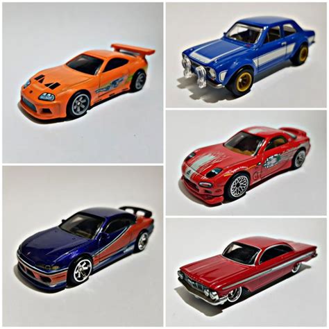 Hot Wheels Premium Box Fast And Furious The Racers Edge Supra Nissan Silvia S15 Monalisa Ford