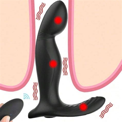Male Adult Wearable Anal Plug 9 Vibration Vibrator Modes Massage Anus And Prostate At The