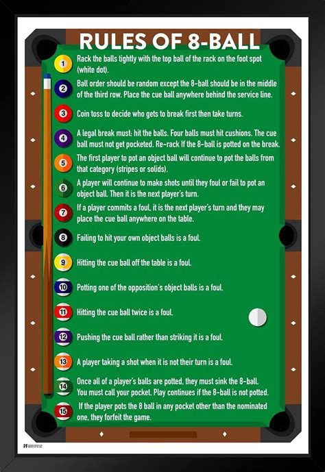 Common Pool Table Rules At Donald Hammond Blog