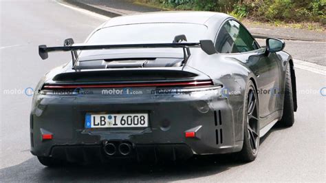 Refreshed Porsche 911 Gt3 Spied Basking In The Sun