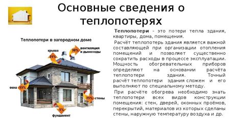 Основные виды отопления помещений