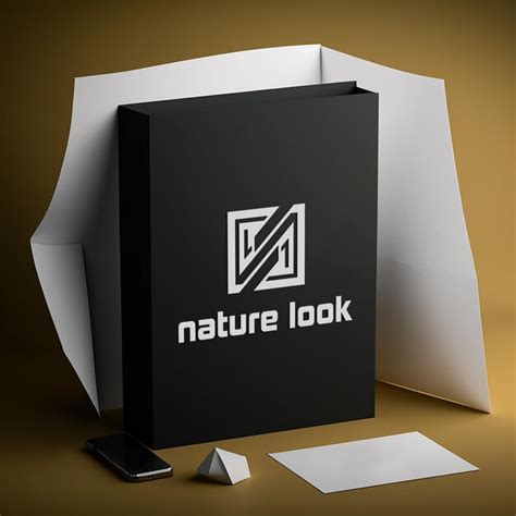 Premium Psd Paper Logo Mockup Design