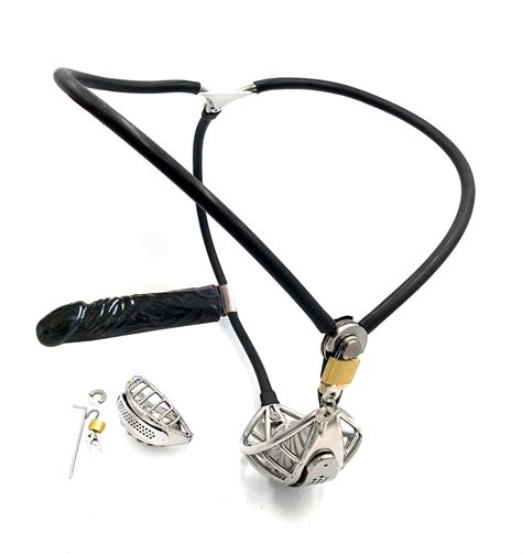 Keuschheitsk Fig Unsichtbarer Keuschheitsg Rtel Mit Dildo Analplug Bdsm Male Bondage Keuschheit