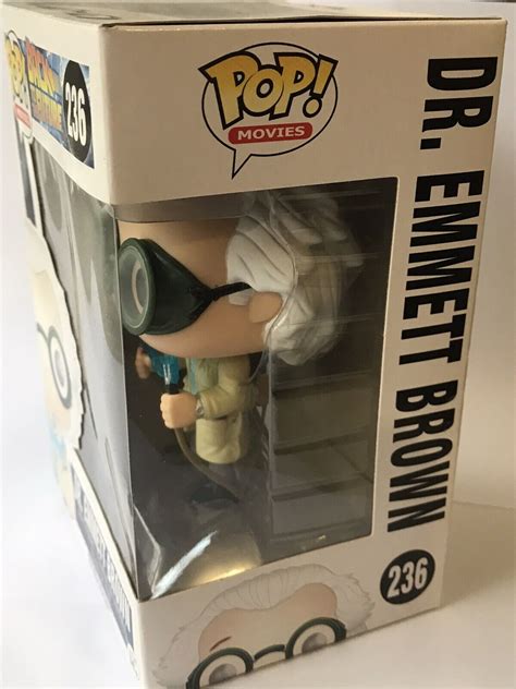 Funko POP Movie Dr Emmett Brown Back The Future Vinyl Figure Bobble