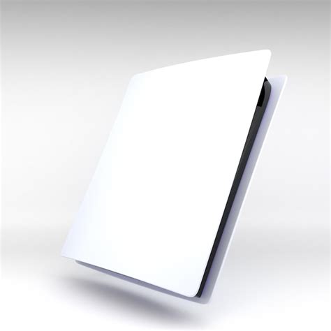 premium photo console left view isolated  white background