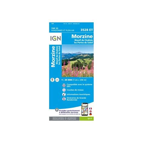 Ign Morzine Massif Du Chablais Les Portes Du Soleil