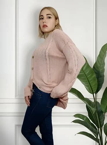 Cardigan Nude Las Lilas El Arte De Tejer Envío gratis