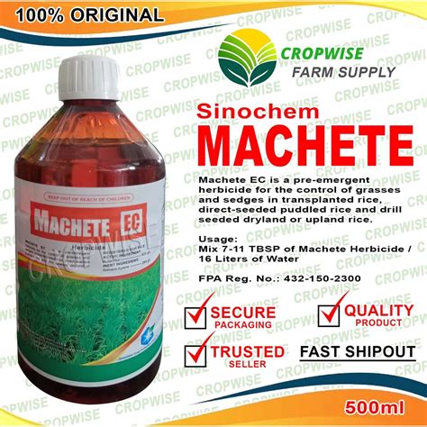 Sinochem Machete Ec Herbicide Shopee Philippines