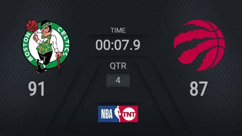 Celtics Raptors NBA On TNT Live Scoreboard WholeNewGame YouTube