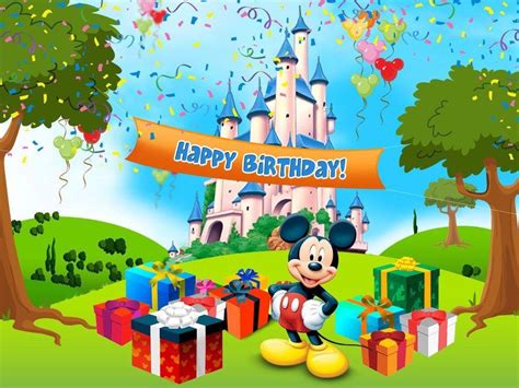 Disney Birthday Wallpapers Top Free Disney Birthday Backgrounds